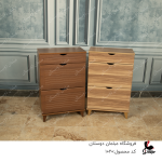 جاکفشی دو درب تک کشو داشبوردی کد 1020