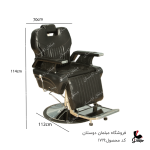 صندلی آرایشگاهی پدالی مدل vipوارداتی کد1719