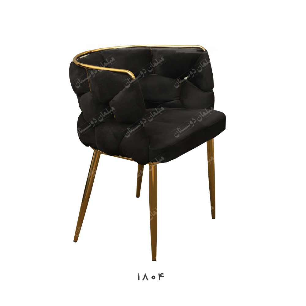 صندلی ارایشگاهی چهارپایه گامبی کد1804