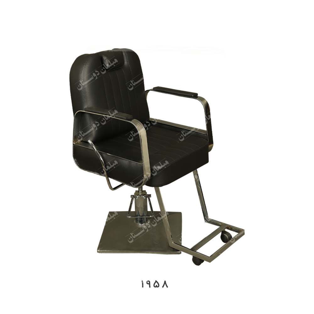 صندلی آرایشگاهی کوپ مدل پدالی پایه فلز کد1958