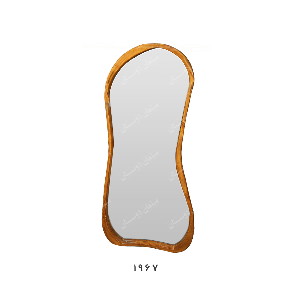 آینه چوبی دفرمه کد 1967