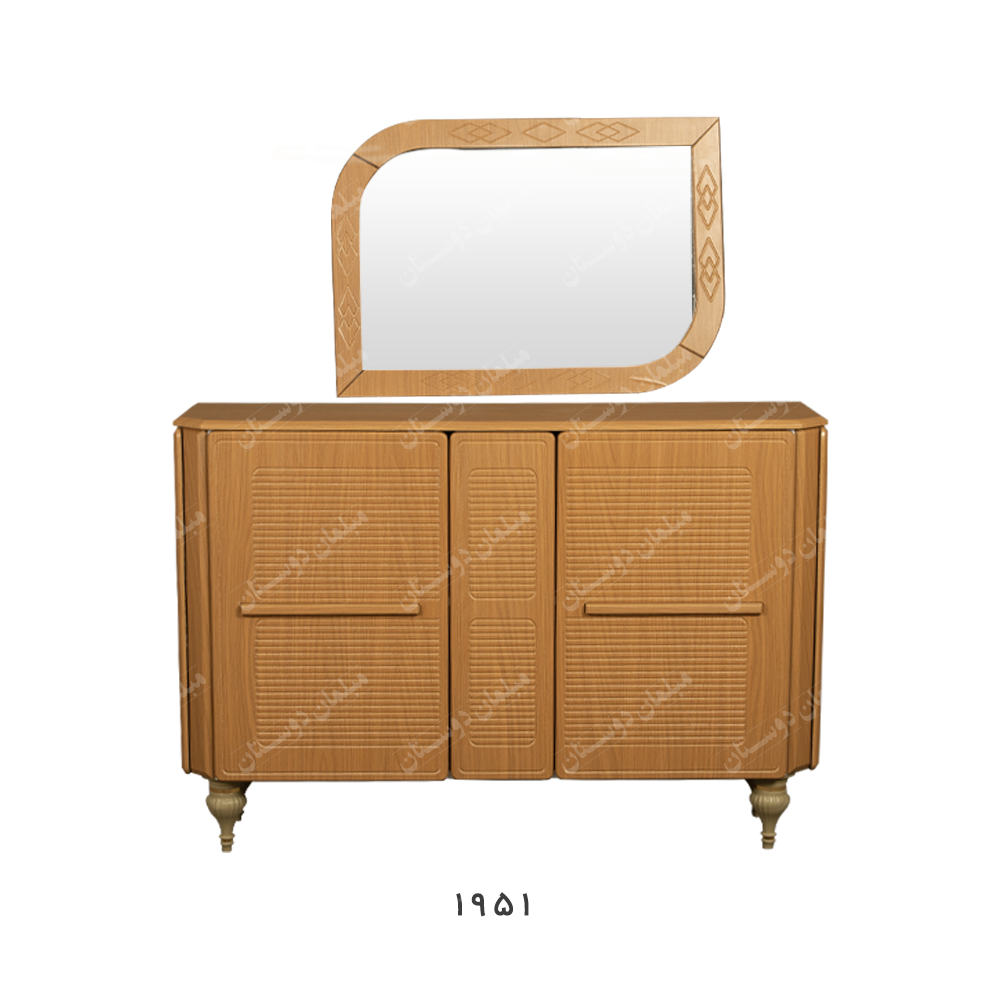 آینه کنسول پذیرایی مدل خطی کد1951