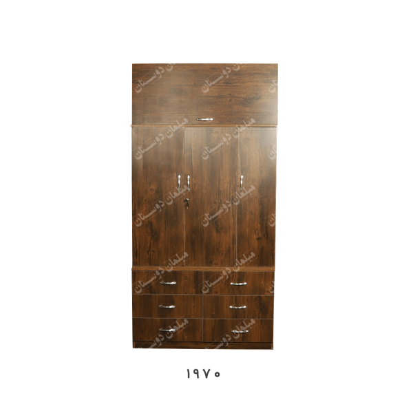 کمد سه تکه باکس دار عرض 120