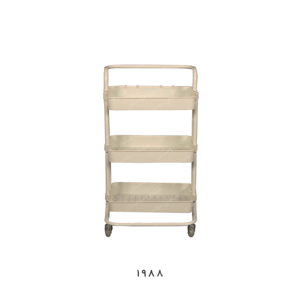 ترولی آرایشگاهی سبد دارکد1988