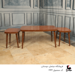 میز جلو مبلی و عسلی چوبی کد 1993