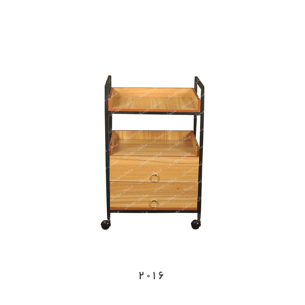 ترولی چوب فلز دو کشوکد 2016