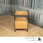 ترولی چوب فلز دو کشوکد 2016